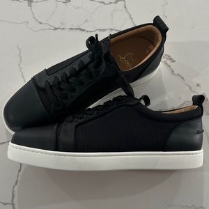Christian Louboutin Louis Junior Flat Black